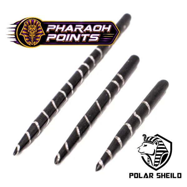 Nefertiti Swirl Cut Darts Points